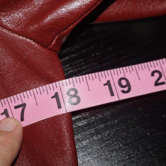 Vintage 70s Etienne Oxblood Leather - Picture 7 of 8